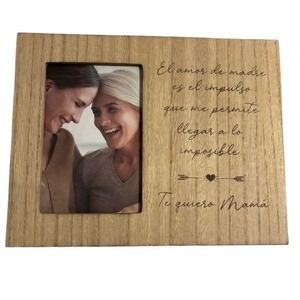 NIB Personalized‎ Spanish 4x6 Photo Frame